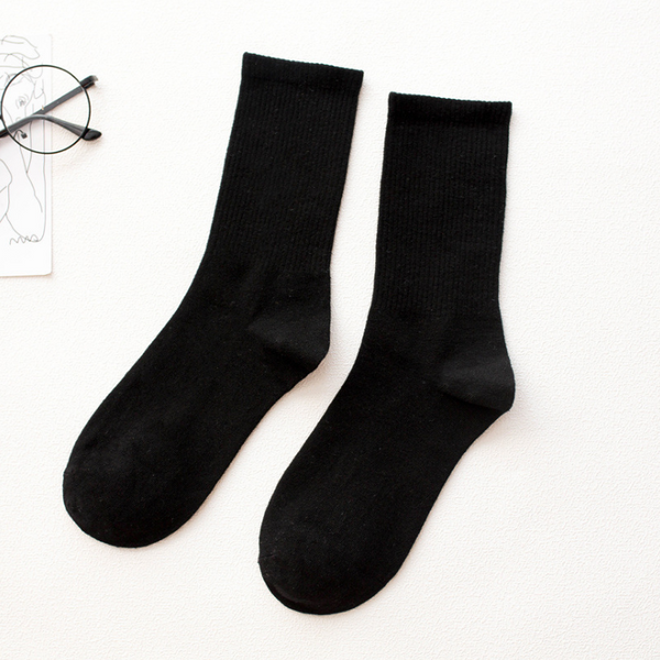 Black Crew Socks (3pairs in a pack)