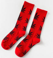 Red/Black Winter Crew Socks (3pairs in a pack)